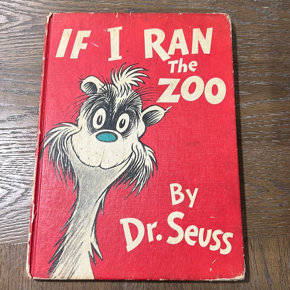 Vintage Dr. Seuss If I Ran the Zoo Copyright 1950